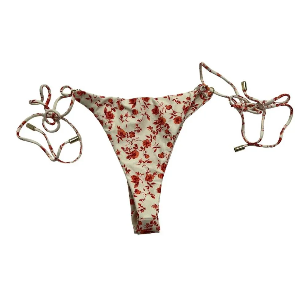 MONDAY Swimwear Hanalei Bikini Bottom in Sunrise Floral